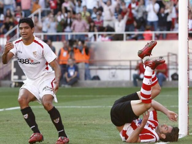 Sevilla-Athletic (4-0): De r&eacute;cord