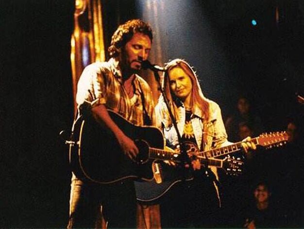 Bruce Springsteen, a d&uacute;o con Melissa Etheridge.