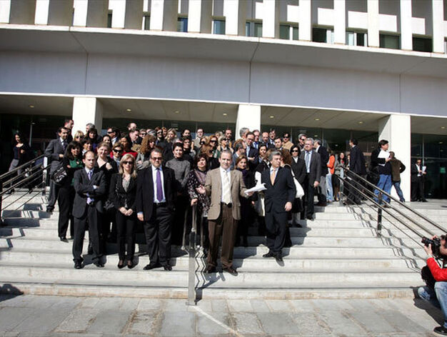 Huelga de jueces en M&aacute;laga

Foto: Victoriano Moreno