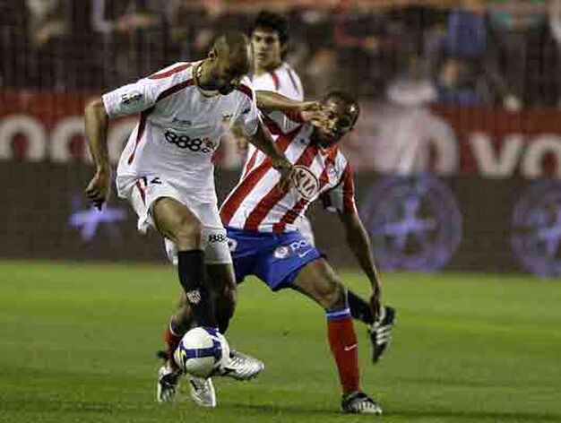 El partido estuvo trabado en muchos momentos, sin dominio claro de ninguno de los dos equipos.

Foto: Antonio Pizarro