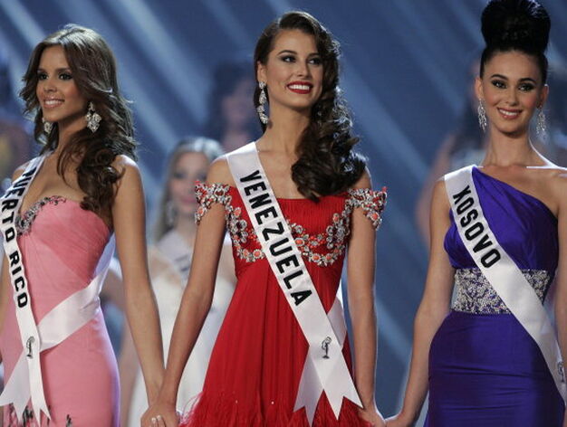 Las candidatas a Miss Universo 2009 esperan el veredicto del jurado.

Foto: Efe