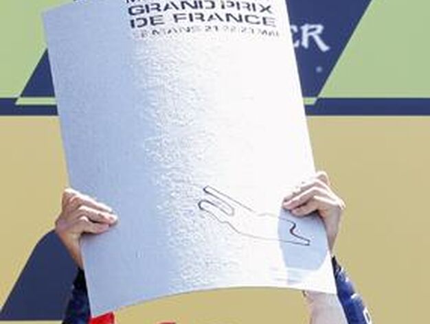Lorenzo, El&iacute;as y Pol Espargaro firman otro triplete espa&ntilde;ol, esta vez en el Gran Premio de Francia. / Reuters