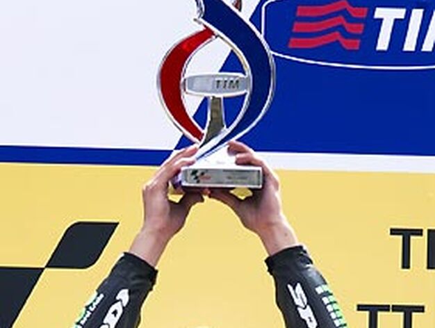 Andrea Iannone, vencedor en la prueba de Moto2 del Gran Premio de Holanda.

Foto: Efe / Afp Photo / Reuters