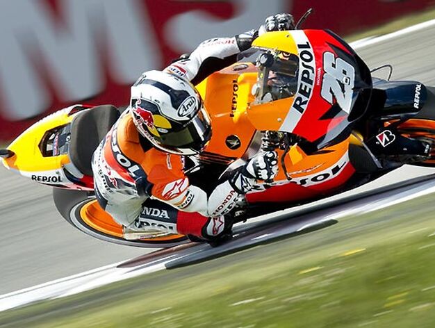 Dani Pedrosa (Honda), en el Gran Premio de Holanda.

Foto: Efe / Afp Photo / Reuters