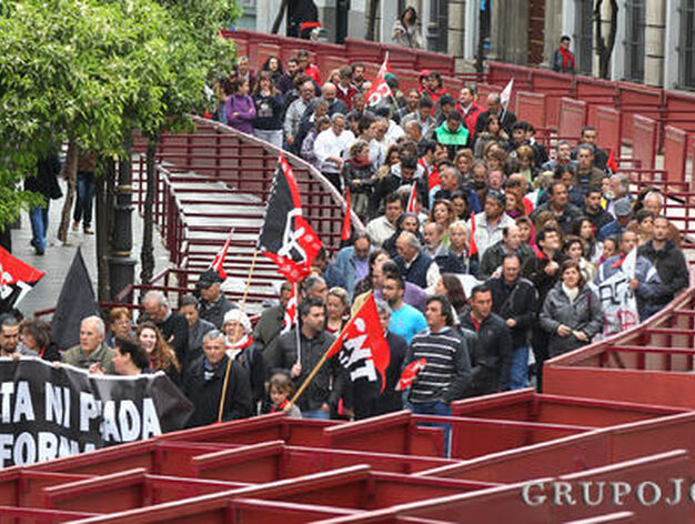 Las im&aacute;genes de la huelga general en Jerez. 

Foto: Pascual