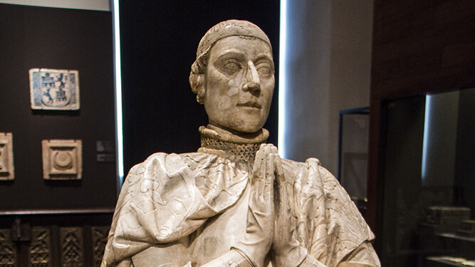 Estatua orante de Pedro I de Castilla (Museo