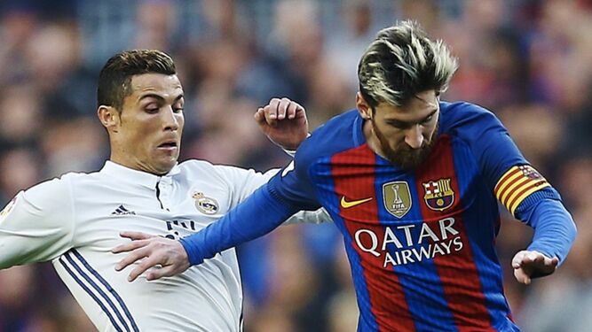 Cristiano Ronaldo y Messi.