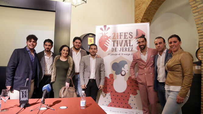 Los artistas que desfilarán hoy por el Festival de Jerez.