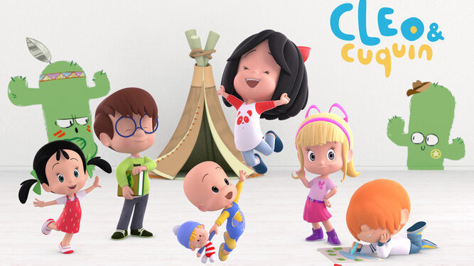 Los niños animados de los Telerín, ahora con la serie 'Cleo y Cuquin'.