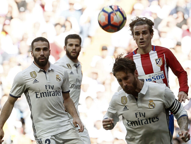 El Real Madrid-Atl&eacute;tico de Madrid, en im&aacute;genes