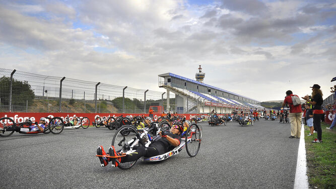 El trazado jerezano acoge un año más el Gran Premio de Handbike.