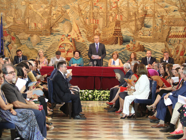 Pleno por el 35&ordm; Aniversario del Parlamento andaluz en el Alc&aacute;zar de Sevilla