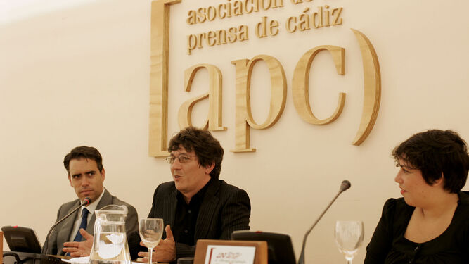 El periodista Pedro Ingelmo, ganador del VI Premio Juan Andrés García.