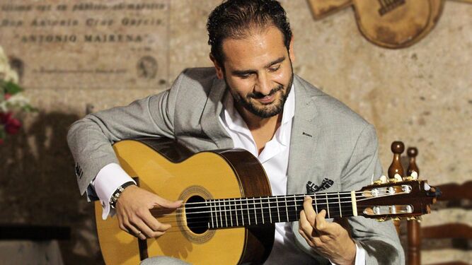 El guitarrista Diego del Morao.