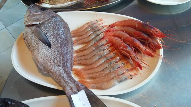 Un restaurante para pringarseCataria propone en Chiclana un intenso recorrido por pescados y mariscos gaditanos que sirve solo  a la parrilla