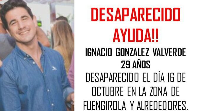 El joven desaparecido en Fuengirola.