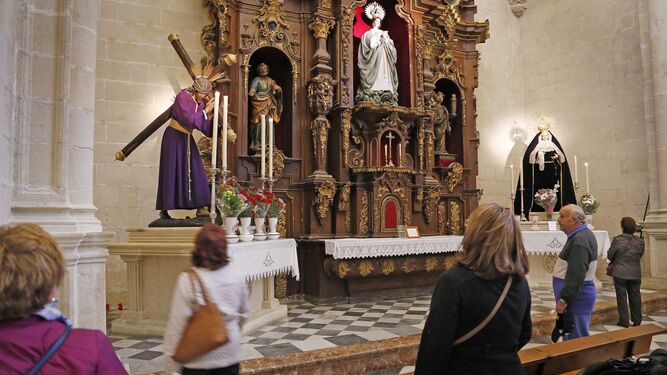 La Capilla del Voto del Convento de San Francisco acogerá hoy una misa.