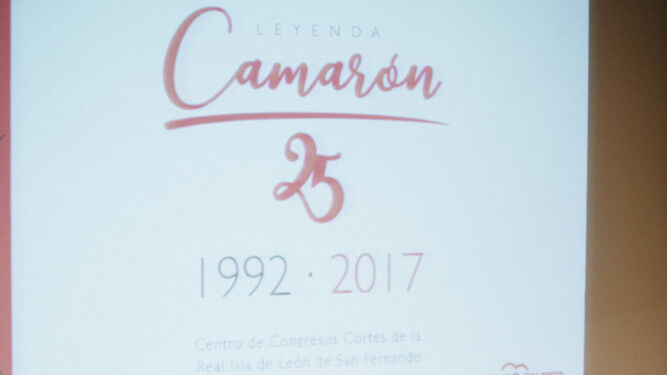 Mesa redonda sobre el legado de Camarón, con Barberán, Vergara, Fernández y Glez (de i. a d.).