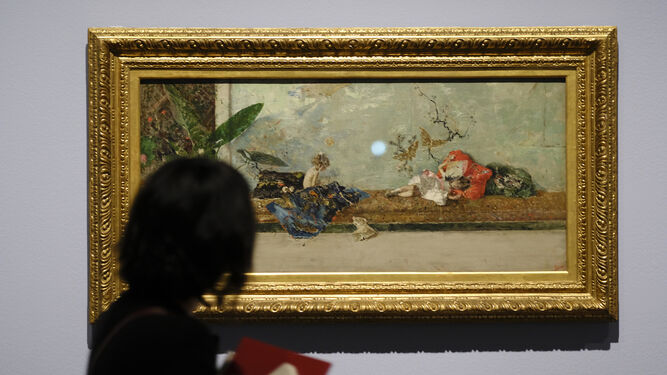 'Los hijos del pintor en el salón japonés', su obra maestra.
