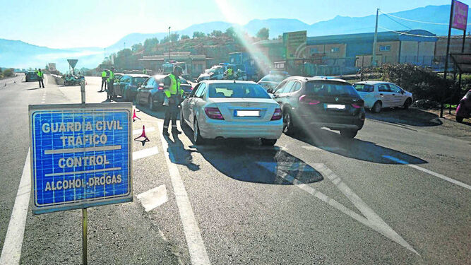 Aumentan los controles en las carreteras de la Sierra