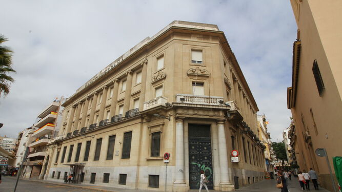 El edificio del Banco de España.