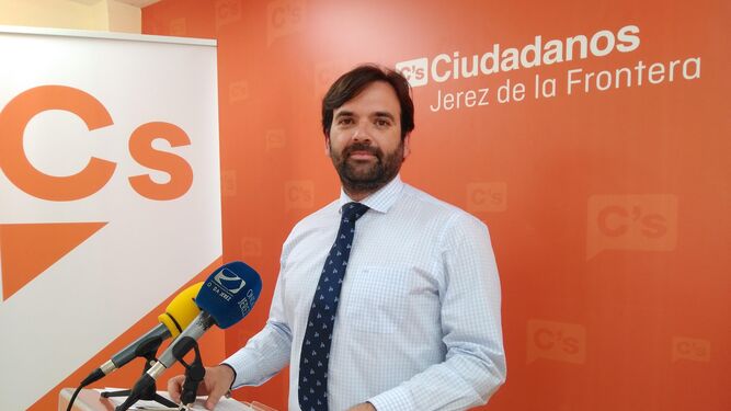 Mario Rosado, concejal de Ciudadanos Jerez.