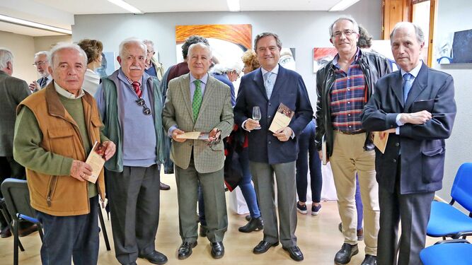 Pepe Marín, Luis Gonzalo, Paco Garrido, J. Salido, José L. Jiménez y JM Vacas.