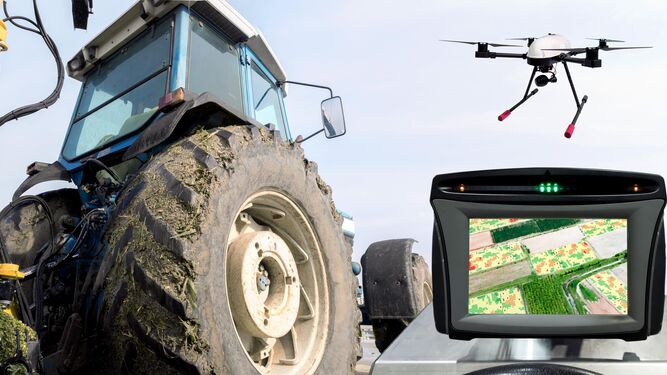 El uso de drones en la actividad agraria ha revolucionado el campo.