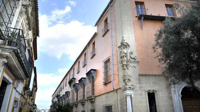 Una vista reciente del Palacio de Villapanés.
