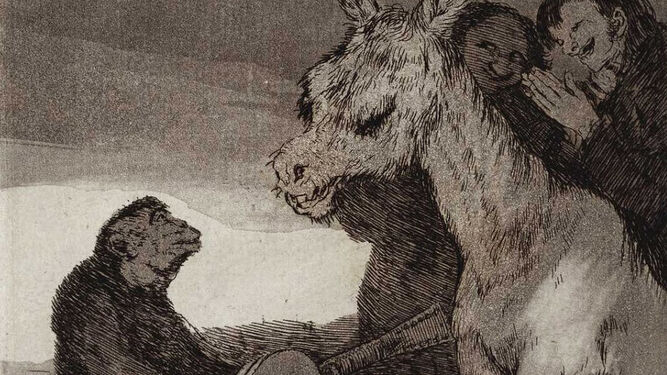 'Brabísimo!', de la serie 'Caprichos' de Goya.