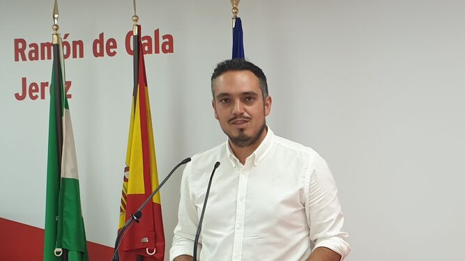 Jesús Alba, portavoz del PSOE jerezano.