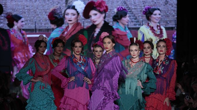 El desfile de Rocío Olmedo  en We Love Flamenco 2024.