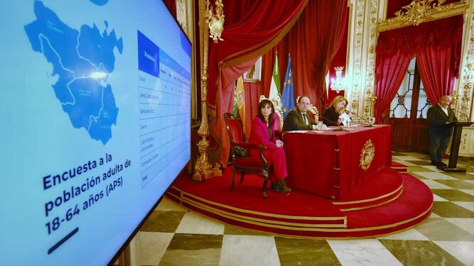 La presentación del informe GEM se ha realizado en el Salón Regio de la Diputación Provincial de Cádiz.