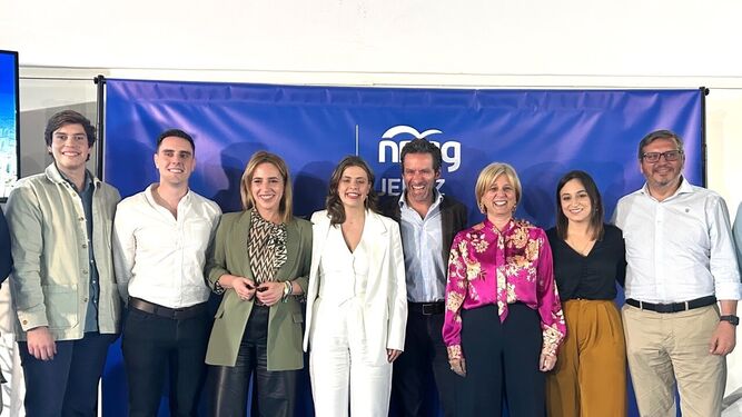 Celebración del XII Congreso Local de NNGG Jerez donde ha sido elegida nueva presidenta Silvia Rodríguez.