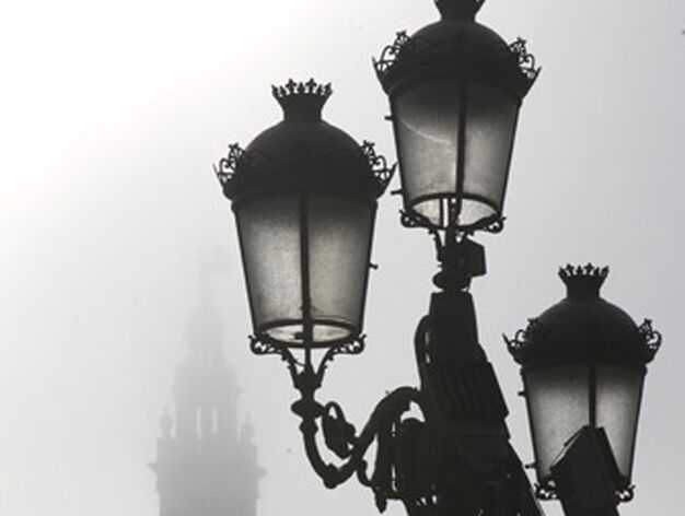 La niebla envuelve Sevilla