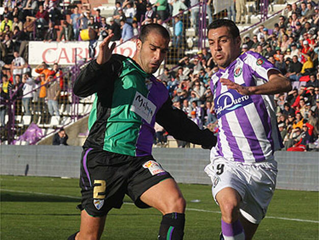 El M&aacute;laga continua su buena racha con victoria a domicilio en Valladolid (1-3)

Foto: Nacho Gallego / Efe - La Otra Foto