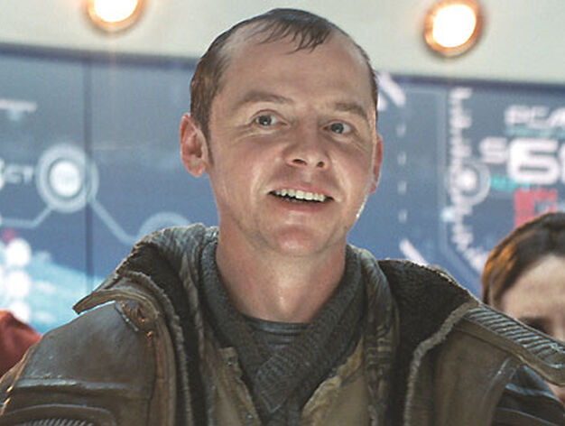 Simon Pegg es Scotty, el ingeniero del 'Enterprise'.

Foto: Paramount Pictures