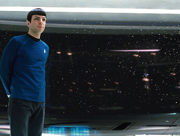 Spock (Zachary Quinto), en el puente del 'Enterprise'.

Foto: Paramount Pictures