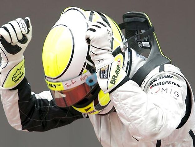 Jenson Button celebra su victoria.

Foto: Reuters / AFP Photo / EFE