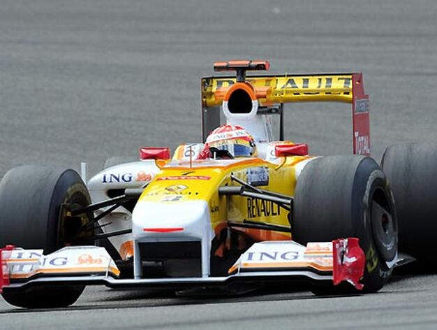 El piloto espa&ntilde;ol Fernando Alonso (Renault).

Foto: Afp Photo / Reuters / Efe