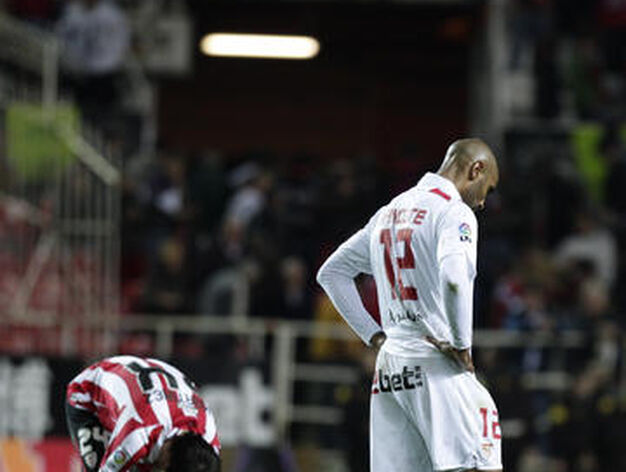 El Sevilla no pasa del empate en casa ante el Athletic de Bilbao. / Antonio Pizarro