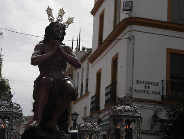 El Se&ntilde;or de las Penas en la Plazuela de Santa Ana.

Foto: Victoria Hidalgo