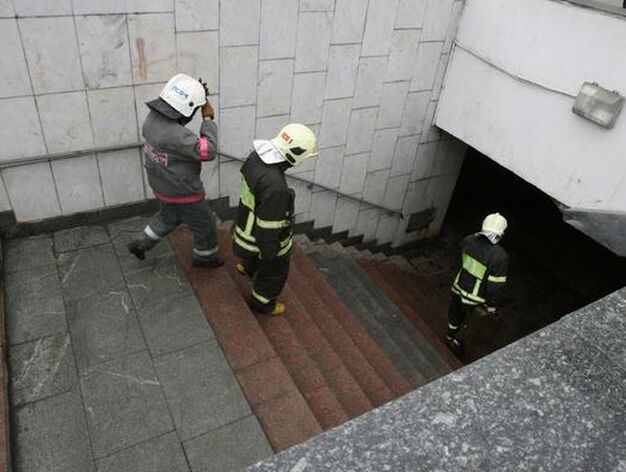 Un doble atentado provoca una matanza en el metro de Mosc&uacute;. / AFP