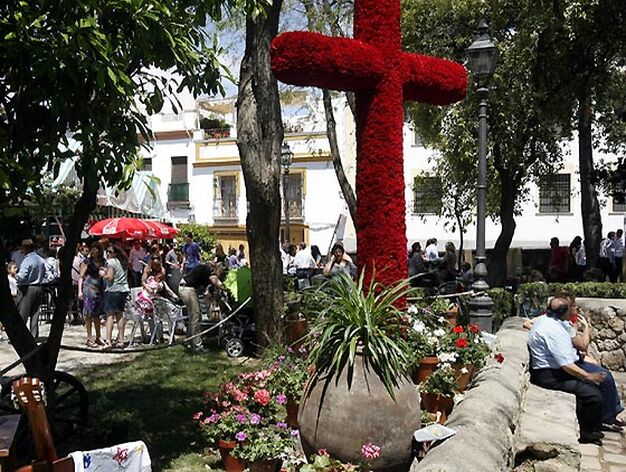 Cruz de Mayo de Santiago.

Foto: &Aacute;lvaro Carmona