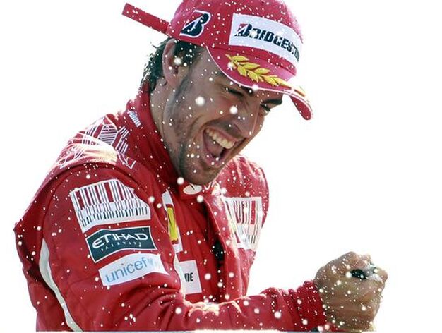 Fernando Alonso refuerza su candidatura al Mundial tras ganar en Monza. / Reuters