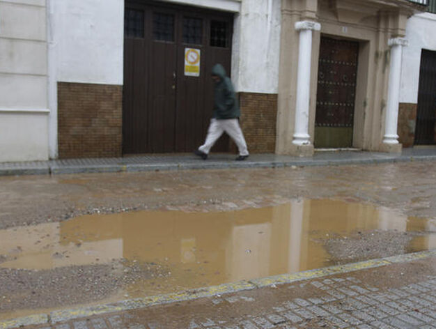 Las consecuencias de las fuertes lluvias en Constantina. 

Foto: Jos&eacute; &Aacute;ngel Garc&iacute;a
