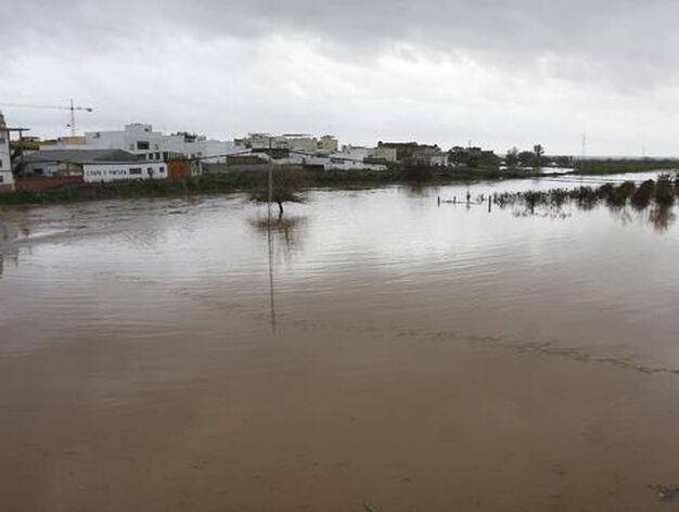 Las consecuencias de las fuertes lluvias en Lora del R&iacute;o. 

Foto: Jos&eacute; &Aacute;ngel Garc&iacute;a