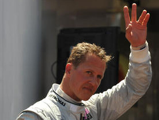 Michael Schumacher.

Foto: AFP Photo