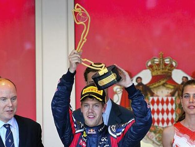 Sebastian Vettel, ganador del Gran Premio de M&oacute;naco.

Foto: EFE