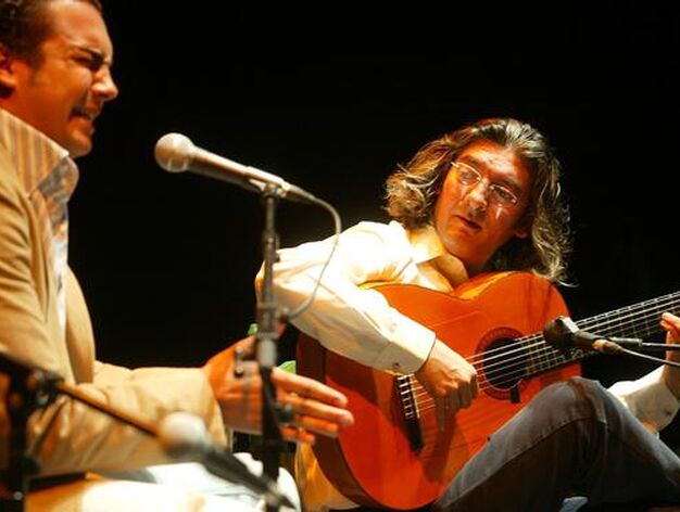 El jerezano fueuno de los grandes artistas invitados a la Fera Mundial del Flamenco en 2003